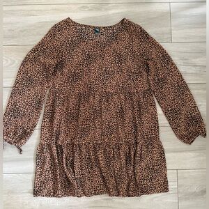 Leopard Print Women's dress